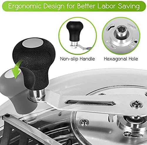 iPower Bud Leaf Bowl Trimmer 24" Twisted Spin Cut for Hydroponics with Sharp Stainless Steel Blades Upgraded Gears, Clear Visibility Dome, 6.5" Curved Gardening Hand Pruner Included 6 iPower Bud Leaf Bowl Trimmer 24" Twisted Spin Cut for Hydroponics with Sharp Stainless Steel Blades Upgraded Gears, Clear Visibility Dome, 6.5" Curved Gardening Hand Pruner Included - Image 6