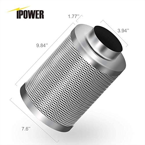 iPower Grow Tent Kit Complete AL600W Full Spectrum LED Plant Light Lamp Indoor Hydroponics 24"x24"x36" Greenhouse Combo with 4" Fan Filter Ventilation, System Setup Package for Veg Flower 7 iPower Grow Tent Kit Complete AL600W Full Spectrum LED Plant Light Lamp Indoor Hydroponics 24"x24"x36" Greenhouse Combo with 4" Fan Filter Ventilation, System Setup Package for Veg Flower - Image 7