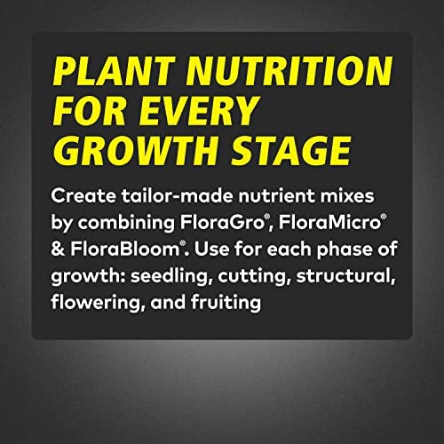General Hydroponics Flora Series: FloraMicro, FloraBloom, FloraGro - 3-Part Hydroponic Nutrient System, 1 qt. Bottles 4 General Hydroponics Flora Series: FloraMicro, FloraBloom, FloraGro - 3-Part Hydroponic Nutrient System, 1 qt. Bottles - Image 4