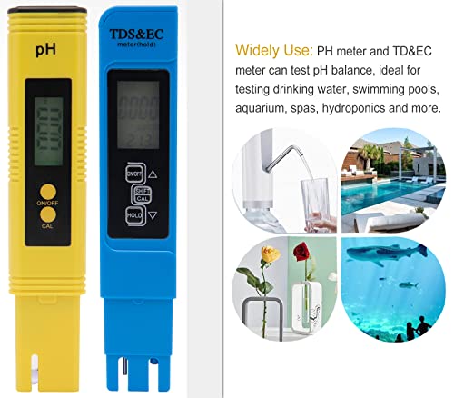 PH Tester, TDS PPM Meter, Soil PH Meter 3-in-1 PH/EC Digital Kit - Lab PH Meters, Soil Moisture Tester, TDS and EC Pen Combo for Water, Home, Hydroponics, Plants Garden Soil and Aquarium 4 PH Tester, TDS PPM Meter, Soil PH Meter 3-in-1 PH/EC Digital Kit - Lab PH Meters, Soil Moisture Tester, TDS and EC Pen Combo for Water, Home, Hydroponics, Plants Garden Soil and Aquarium - Image 4