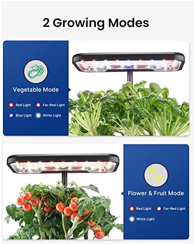 iDOO 8 Pods Hydroponic Growing System, Hydro Indoor Herb Garden Up to 15", Plants Germination Kit with Pump System 3 iDOO 8 Pods Hydroponic Growing System, Hydro Indoor Herb Garden Up to 15", Plants Germination Kit with Pump System - Image 3