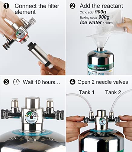 Clscea 5.5L CO2 Cylinder Generator CO2 System Kit 5 Clscea 5.5L CO2 Cylinder Generator CO2 System Kit - Image 5