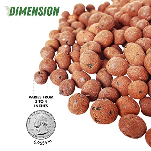 PGN Clay Pebbles for Hydroponic Growing - 10 Liters (4 Pounds) - Organic Expanded Clay Balls for Plants - PH Neutral Leca for Plants - Aquaponics and Hydroponics Supplies in a Resealable Storage Bag 4 PGN Clay Pebbles for Hydroponic Growing - 10 Liters (4 Pounds) - Organic Expanded Clay Balls for Plants - PH Neutral Leca for Plants - Aquaponics and Hydroponics Supplies in a Resealable Storage Bag - Image 4
