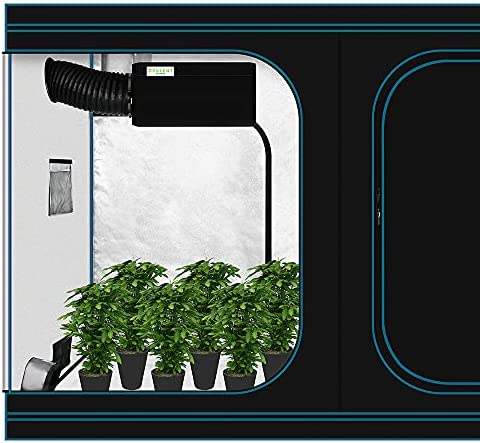 OPULENT SYSTEMS 8 Inch Air Carbon Filter Odor Control with Premium Australian Virgin Charcoal, for Inline Duct Fan, Grow Tent, Hydroponics and Odor Scrubber with Pre-Filter, 1 Pair hanger 7 OPULENT SYSTEMS 8 Inch Air Carbon Filter Odor Control with Premium Australian Virgin Charcoal, for Inline Duct Fan, Grow Tent, Hydroponics and Odor Scrubber with Pre-Filter, 1 Pair hanger - Image 7
