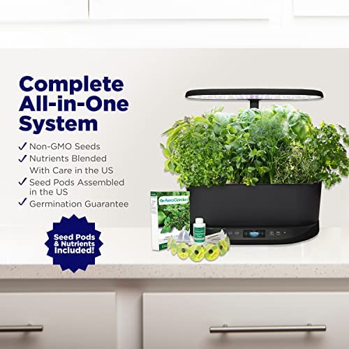 AeroGarden Bounty - Indoor Garden with LED Grow Light, WiFi and Alexa Compatible, Black 8 AeroGarden Bounty - Indoor Garden with LED Grow Light, WiFi and Alexa Compatible, Black - Image 8
