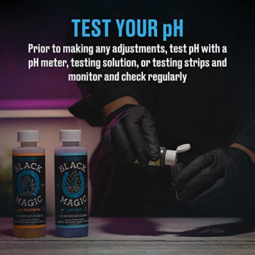 Black Magic pH Up - Premium Buffer to Raise Nutrient Solution pH, Concentrated Base Formula, 8 fl. oz. 7 Black Magic pH Up - Premium Buffer to Raise Nutrient Solution pH, Concentrated Base Formula, 8 fl. oz. - Image 7
