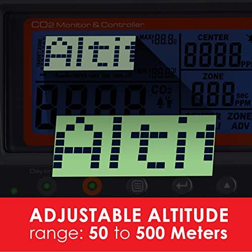 CO2 Controller Carbon Dioxide Controller CO2 Meter Monitor Day and Night Relay Function, NDIR CO2 Sensor for Green House, Grow Rooms, Factory, Home, Office 7 CO2 Controller Carbon Dioxide Controller CO2 Meter Monitor Day and Night Relay Function, NDIR CO2 Sensor for Green House, Grow Rooms, Factory, Home, Office - Image 7