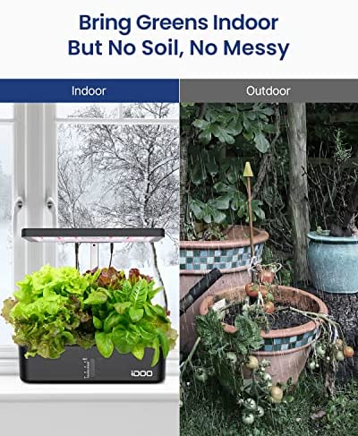 iDOO Hydroponics Growing System 12Pods, Indoor Garden with LED Grow Light, Plants Germination Kit, Built-in Fan, Automatic Timer, Adjustable Height Up to 11.3" for Home, Office 5 iDOO Hydroponics Growing System 12Pods, Indoor Garden with LED Grow Light, Plants Germination Kit, Built-in Fan, Automatic Timer, Adjustable Height Up to 11.3" for Home, Office - Image 5