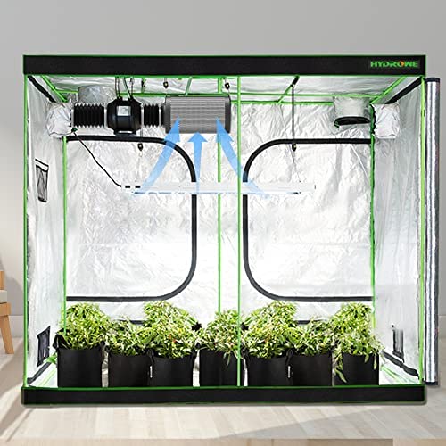 HYDROWE 4 Inch Air Carbon Filter for Grow Tent,Smellines Control with Australia Virgin Charcoal for inline duct fan,Hydroponic Growth,Pre-Filter Included 7 HYDROWE 4 Inch Air Carbon Filter for Grow Tent,Smellines Control with Australia Virgin Charcoal for inline duct fan,Hydroponic Growth,Pre-Filter Included - Image 7