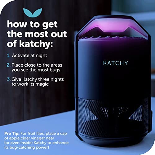 Katchy Indoor Insect Trap - Catcher & Killer for Mosquitos, Gnats, Moths, Fruit Flies - Non-Zapper Traps for Inside Your Home 6 Katchy Indoor Insect Trap - Catcher & Killer for Mosquitos, Gnats, Moths, Fruit Flies - Non-Zapper Traps for Inside Your Home - Image 6