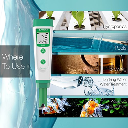 APERA INSTRUMENTS AI209-T Value Series PH20 pH Tester Combo Kit, including the Maintenance Set, and a CalPod Solution Holder for Easy Calibration 6 APERA INSTRUMENTS AI209-T Value Series PH20 pH Tester Combo Kit, including the Maintenance Set, and a CalPod Solution Holder for Easy Calibration - Image 6