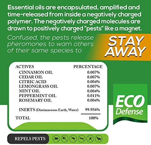 Eco Defense Pest Control Pouches - All Natural - Repels Rodents, Spiders, Roaches, Ants, Moths, Squirrels, & Other Pests 5 Eco Defense Pest Control Pouches - All Natural - Repels Rodents, Spiders, Roaches, Ants, Moths, Squirrels, & Other Pests - Image 5