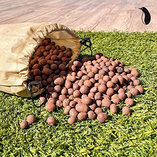 PGN Clay Pebbles for Hydroponic Growing - 10 Liters (4 Pounds) - Organic Expanded Clay Balls for Plants - PH Neutral Leca for Plants - Aquaponics and Hydroponics Supplies in a Resealable Storage Bag 2 PGN Clay Pebbles for Hydroponic Growing - 10 Liters (4 Pounds) - Organic Expanded Clay Balls for Plants - PH Neutral Leca for Plants - Aquaponics and Hydroponics Supplies in a Resealable Storage Bag - Image 2