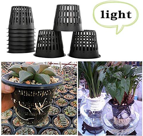 50 PCS 3 Inch Heavy Duty Net Pots,Hydroponic Cups,Garden Plastic Slotted Mesh Net Cups,Plant Nursery Net Pots for Hydroponics,Slotted Mesh(Black) 5 50 PCS 3 Inch Heavy Duty Net Pots,Hydroponic Cups,Garden Plastic Slotted Mesh Net Cups,Plant Nursery Net Pots for Hydroponics,Slotted Mesh(Black) - Image 5