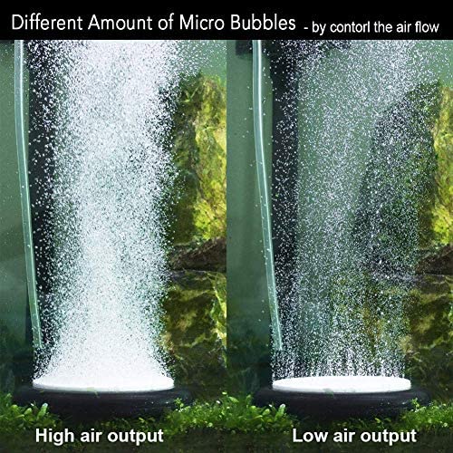 hygger Aquarium Air Stone, Bubble Stone Fish Tank Oxygen Stone Ultra Silent Deep Dissolving Oxygen Diffuser Kit for Aquarium Fish Tank and Hydroponic (Black, 4 Inch) 4 hygger Aquarium Air Stone, Bubble Stone Fish Tank Oxygen Stone Ultra Silent Deep Dissolving Oxygen Diffuser Kit for Aquarium Fish Tank and Hydroponic (Black, 4 Inch) - Image 4
