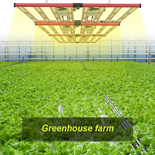 AGLEX Upgraded M800 LED Grow Lights 800W Daisy Chain Foldable & Dimmable LED Grow Light Bar for Indoor Plants Full Spectrum Commercial Hydroponic Growing Lamp 5x6ft Core Coverage (M800) 7 AGLEX Upgraded M800 LED Grow Lights 800W Daisy Chain Foldable & Dimmable LED Grow Light Bar for Indoor Plants Full Spectrum Commercial Hydroponic Growing Lamp 5x6ft Core Coverage (M800) - Image 7