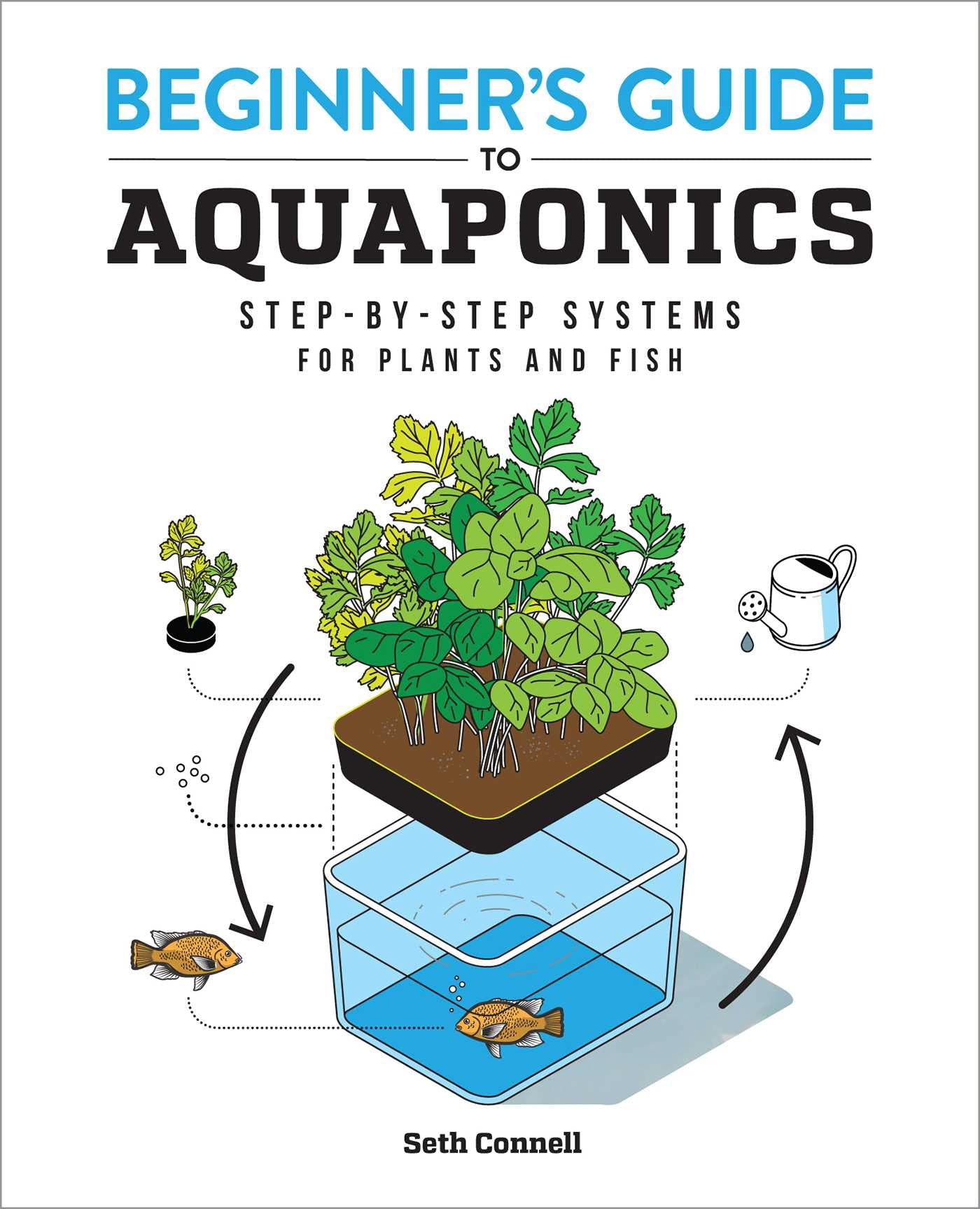Beginner's Guide to Aquaponics: Step-by-Step Systems for Plants and Fish 1 hydroponic books