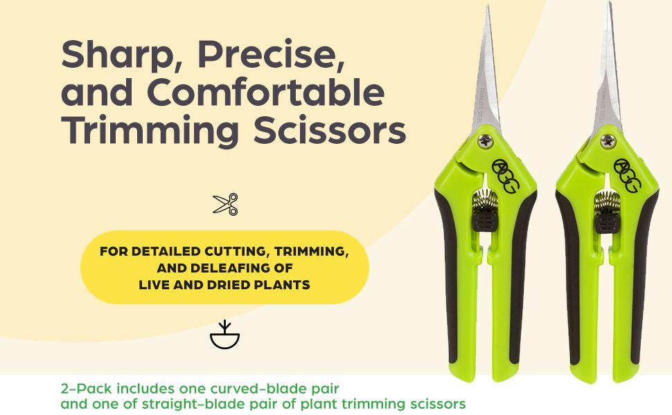Sharp, Precise, and Comfortable Trimming Scissors
