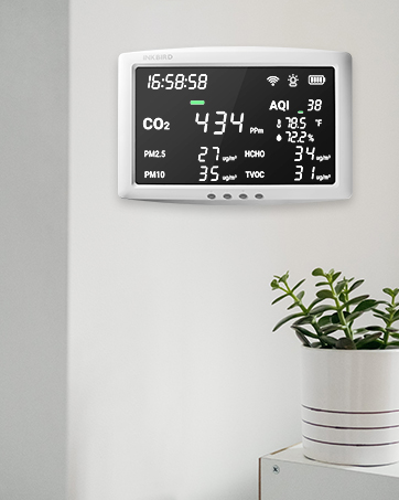 8-in-1 WiFi Air Quality Monitor