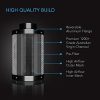 AC Infinity Air Filtration PRO Kit 6”, CLOUDLINE Inline Fan with Controller 69, Carbon Filter Ducting Combo, Cooling and Ventilation System for Grow Tents, Hydroponics, Indoor Gardening - Image 6