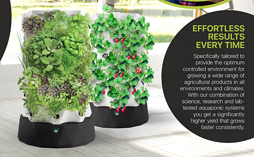 Nutraponics indoor hydroponic growing system garden tower 