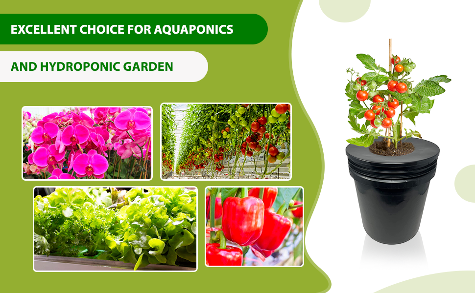 6 inch net pots for hydroponics