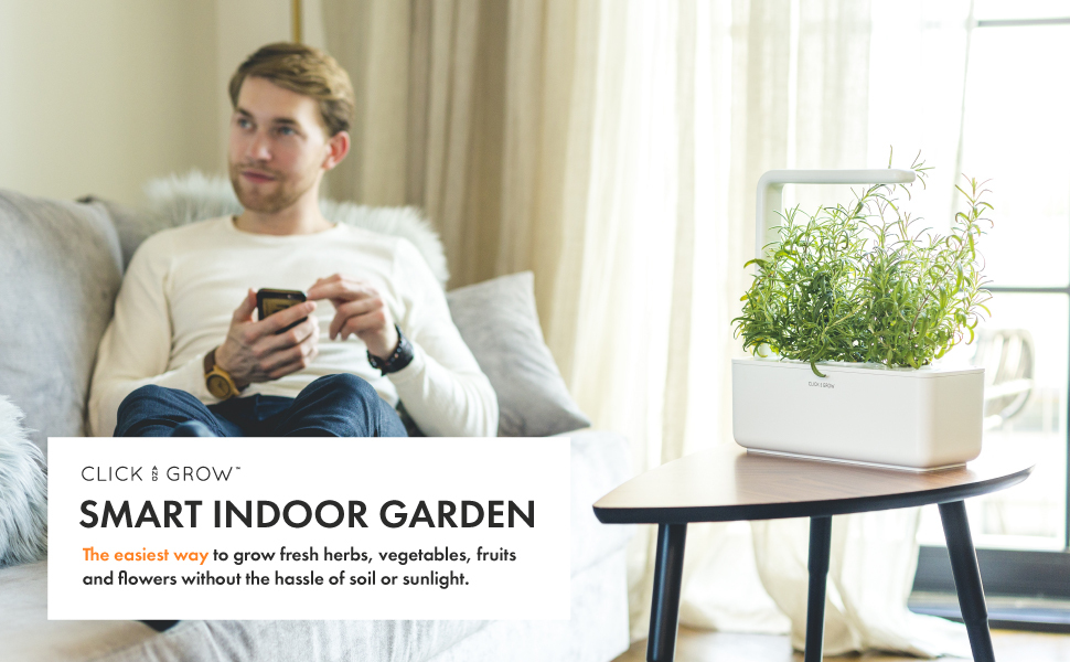 Click and grow smart indoor garden