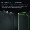 AC Infinity CLOUDLAB 811 Advance Grow Tent, 120"x120"x80" Thickest 1 in. Poles, Highest Density 2000D Diamond Mylar Canvas, 10x10 for Hydroponics Indoor Growing - Image 3