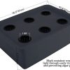 HighFree Hydroponic System Growing Kit for Plants Herb Garden Starter Set DIY Self Watering Indoor Hydroponics Tools with Large Bubble Stone Rockwool Bucket Air Pump (6 Sites) - Image 3