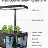 iDOO 8 Pods Hydroponic Growing System, Hydro Indoor Herb Garden Up to 15", Plants Germination Kit with Pump System - Image 8