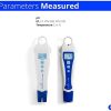 Bluelab PENGTB Grower's Toolbox with pH Pen, Conductivity Tester and Probe Care Kit, Easy Calibration, Digital Meters for Hydroponic System and Indoor Plant Grow - Image 2