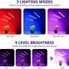 Grow Light for Indoor Plants - Adjustable Gooseneck Growing Light Strip W/9 Dimmable Red Blue Spectrum 3 Modes Auto ON/Off 3/9/12H Timer for Flower Greenhouse Veg Hydroponic Succulent Potted Growth - Image 2