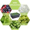 HighFree Hydroponic System Growing Kit for Plants Herb Garden Starter Set DIY Self Watering Indoor Hydroponics Tools with Large Bubble Stone Rockwool Bucket Air Pump (6 Sites) - Image 8