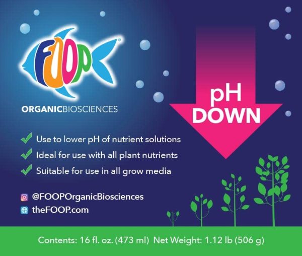FOOP pH Up and Down – pH Control Kit | Corrects pH Imbalances, Maximizes Nutrient Absorption, Prevents Sickly Plants | Safe, Fast, and Easy to Use | Works Great in Any Growing Medium (16oz Pair) - Image 4
