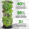 Nutraponics Hydroponics Growing System - Automated Aeroponic Tower Garden with LED Grow Lights for Fresh Herb Garden, Fruits & Vegetables - 80 Pots - Image 5