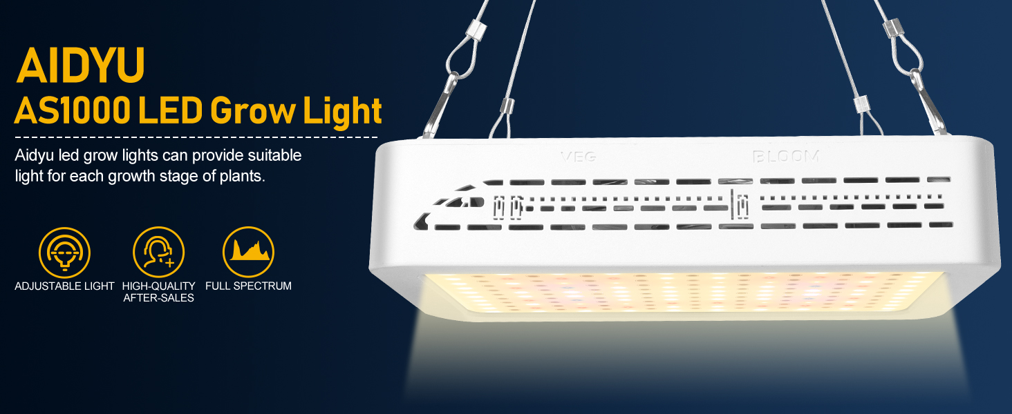 Different height situation different Light effect best choice for different growing stages plants